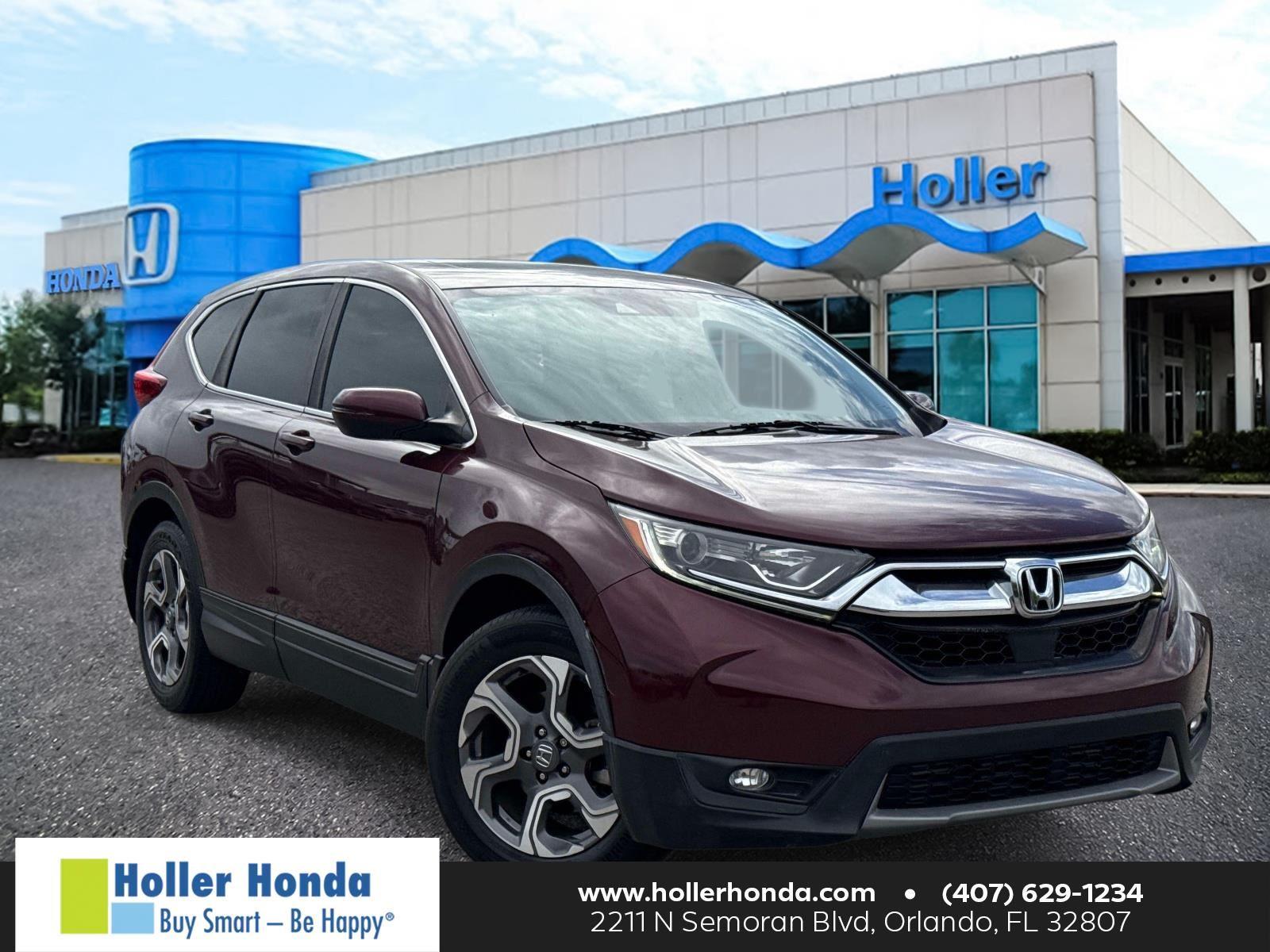 Basque Red Pearl II 2017 Honda CR-V EX FWD SUV / Crossover Front-Wheel Drive Continuously Variable Transmission