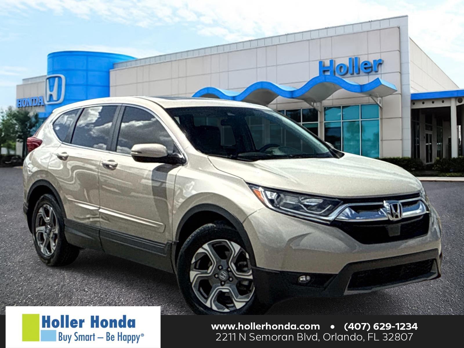 Sandstorm Metallic 2019 Honda CR-V EX FWD SUV / Crossover Front-Wheel Drive Continuously Variable Transmission