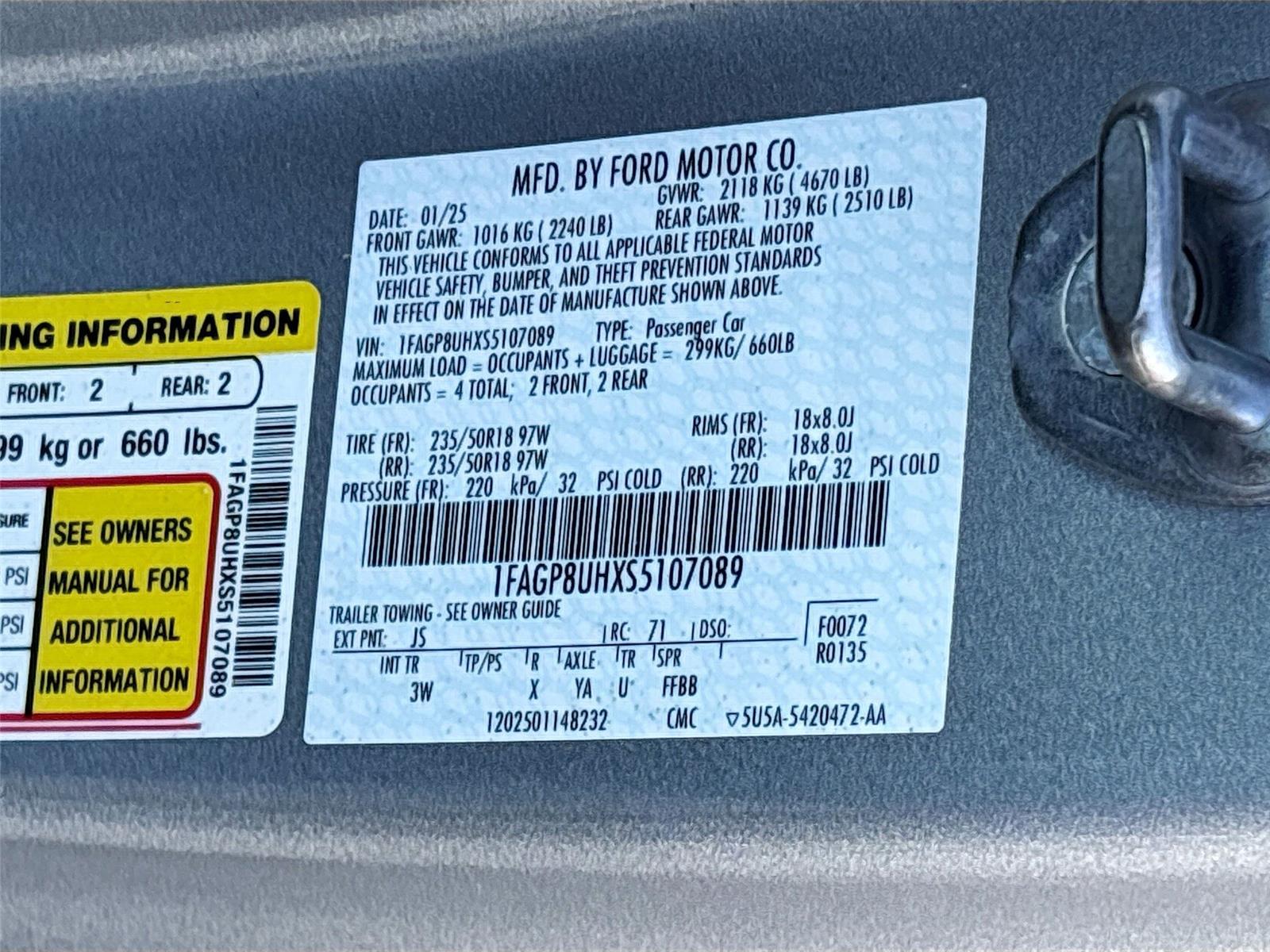 2025 Ford Mustang EcoBoost Premium