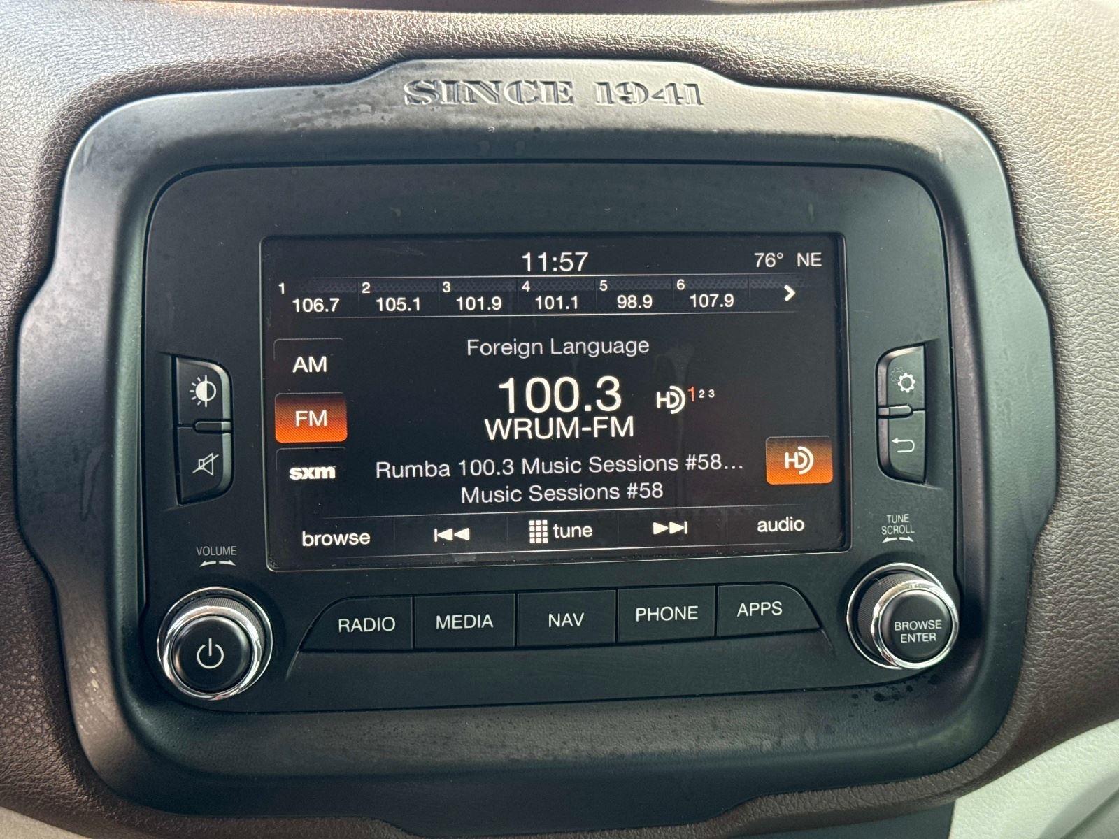 2017 Jeep Renegade Latitude