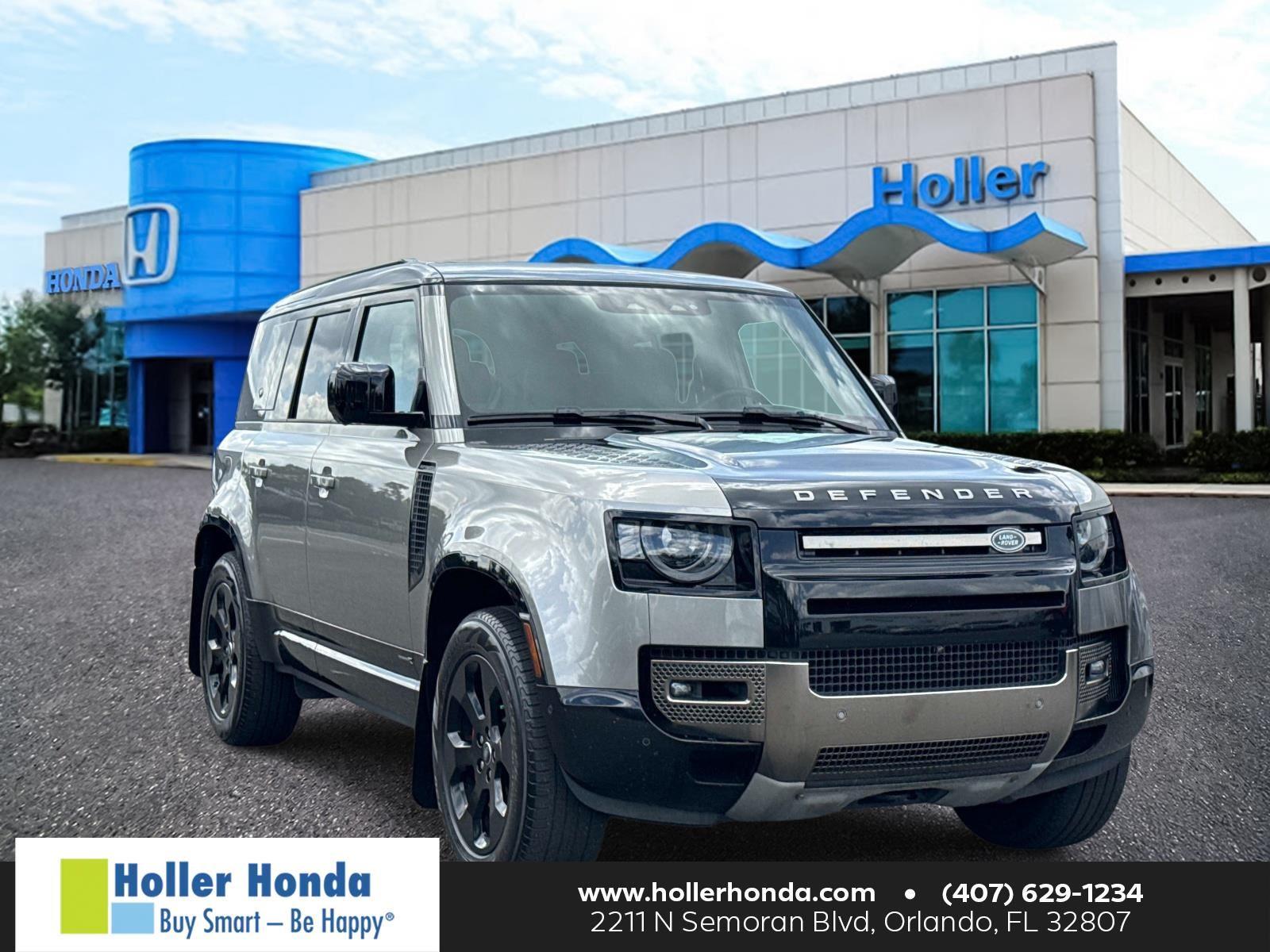 Silicon Silver Premium Metallic 2024 Land Rover Defender 110 P400 X AWD SUV / Crossover All-Wheel Drive Automatic