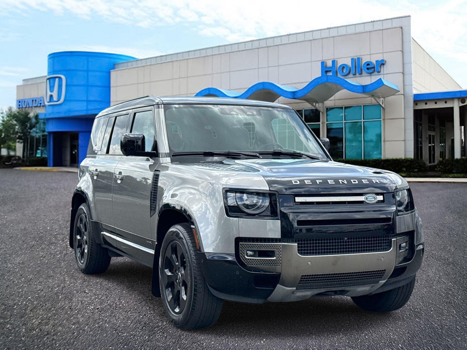 Silicon Silver Premium Metallic 2024 Land Rover Defender 110 P400 X AWD SUV / Crossover All-Wheel Drive Automatic