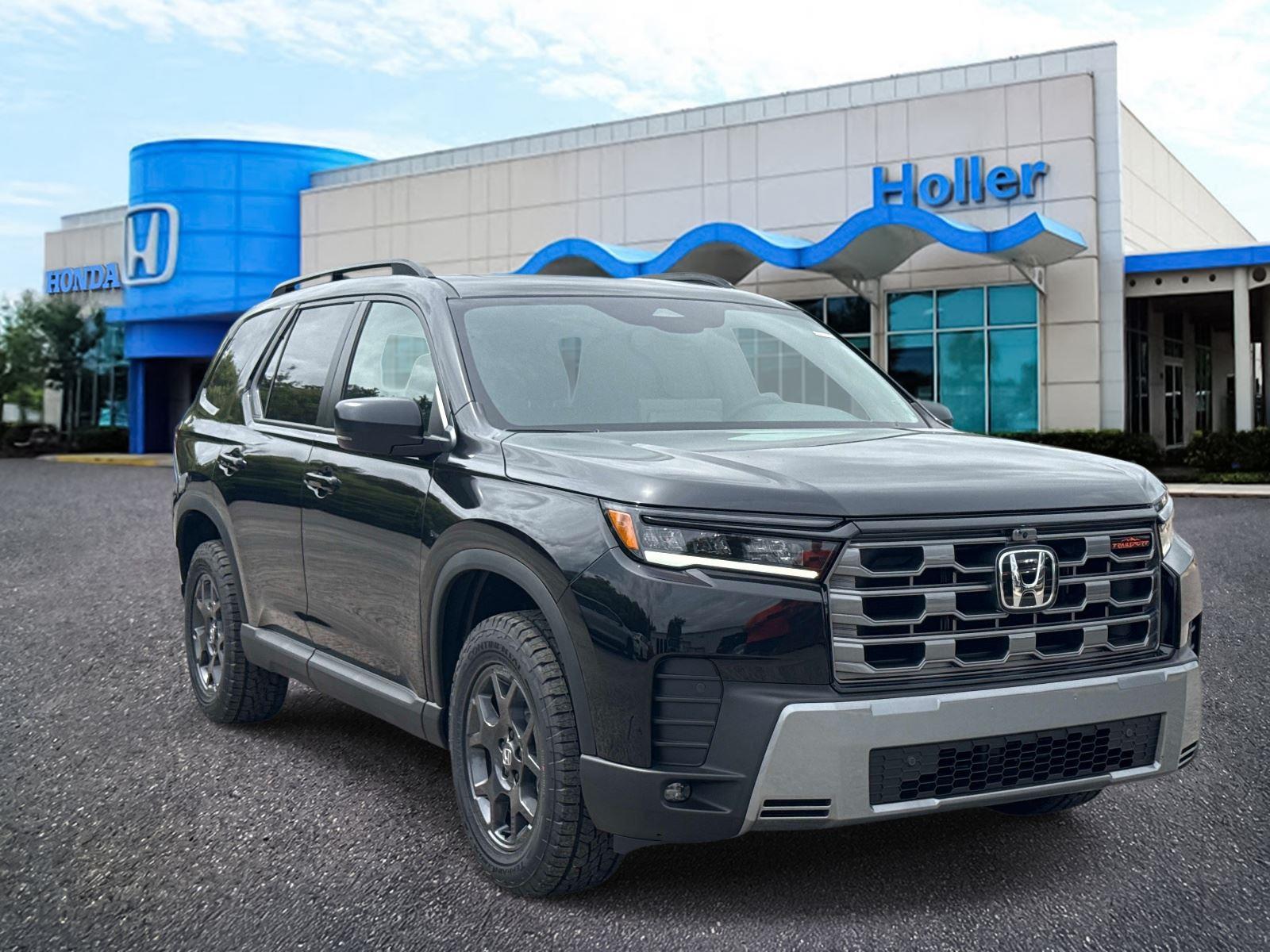 Crystal Black Pearl 2026 Honda Pilot TrailSport AWD SUV / Crossover All-Wheel Drive Automatic