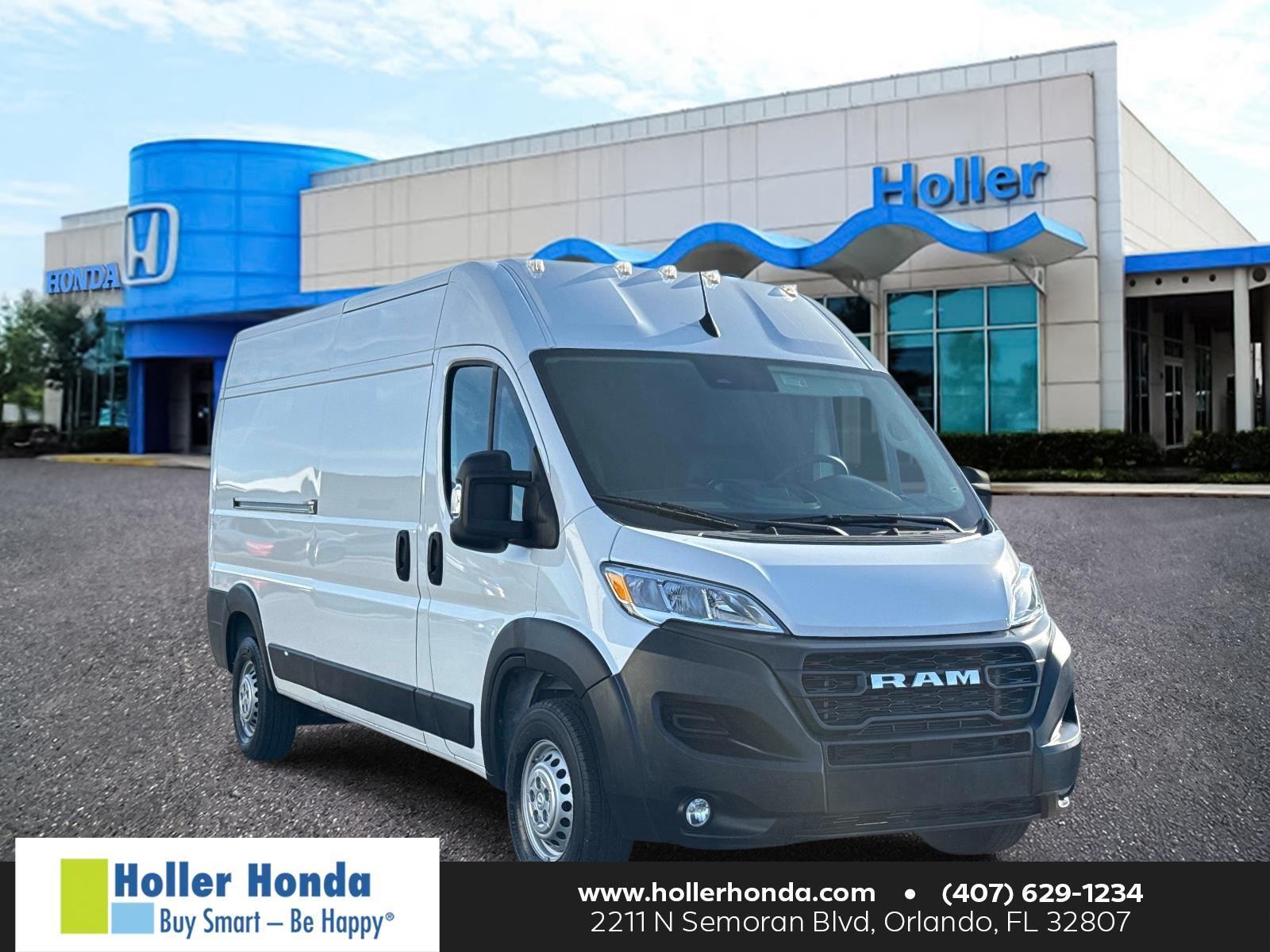 Bright White Clearcoat 2025 RAM ProMaster Van Front-Wheel Drive 9-Speed Automatic