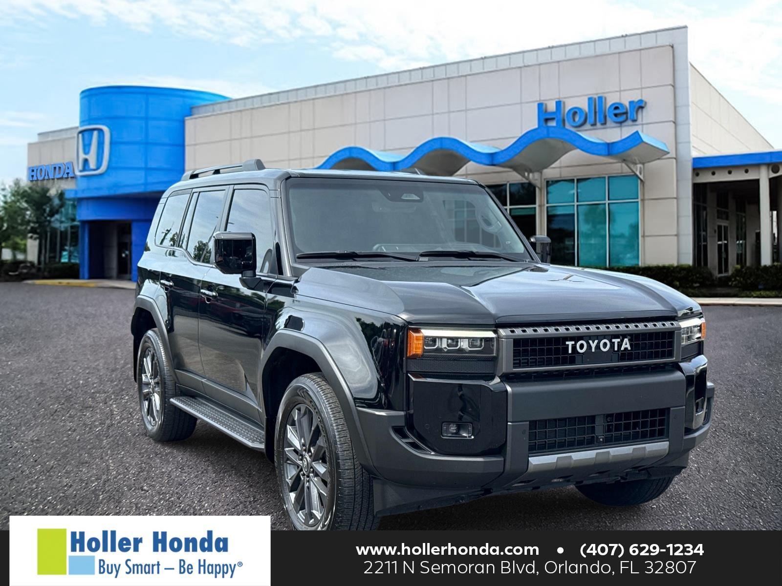 Black 2024 Toyota Land Cruiser SUV / Crossover Four-Wheel Drive Automatic