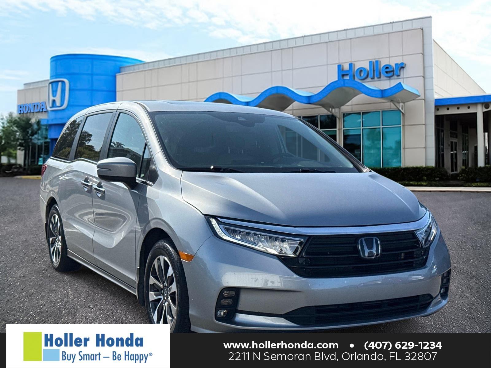 Lunar Silver Metallic 2024 Honda Odyssey Minivan Front-Wheel Drive Automatic