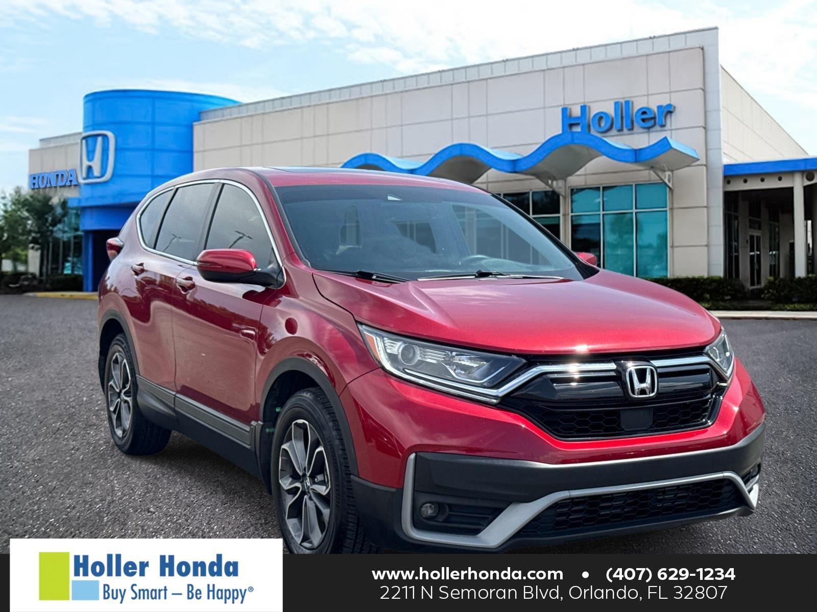 Radiant Red Metallic 2021 Honda CR-V SUV / Crossover Front-Wheel Drive Continuously Variable Transmission