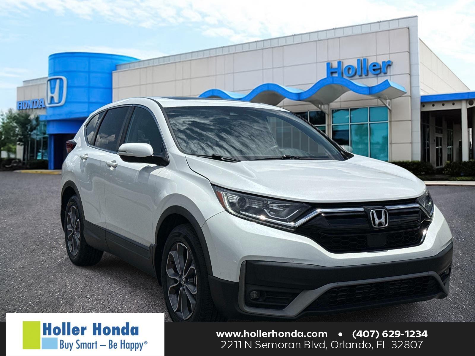 Platinum White Pearl 2022 Honda CR-V SUV / Crossover Front-Wheel Drive Continuously Variable Transmission
