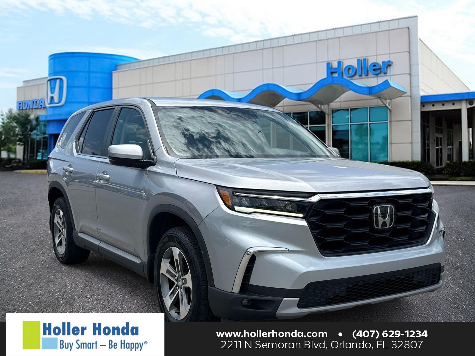 Lunar Silver Metallic 2024 Honda Pilot SUV / Crossover Front-Wheel Drive Automatic