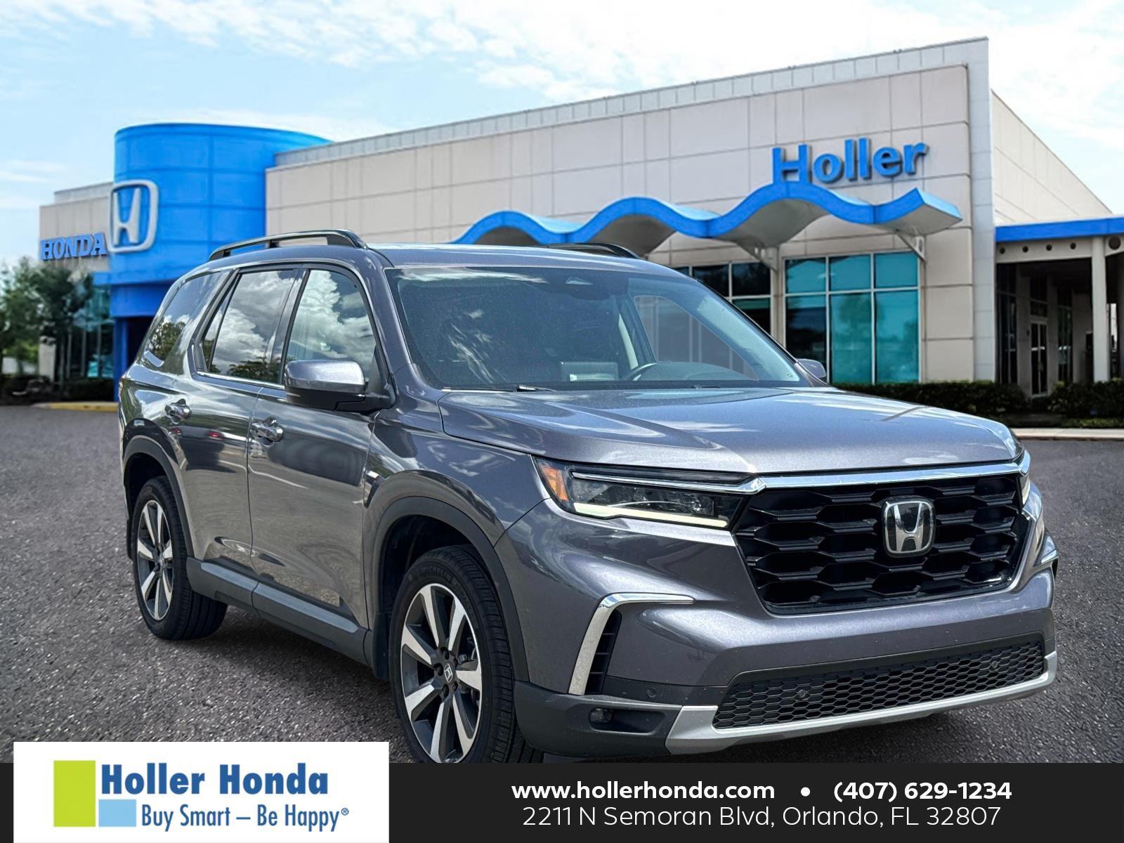 Gray (Modern Steel Metallic) 2025 Honda Pilot SUV / Crossover Front-Wheel Drive Automatic