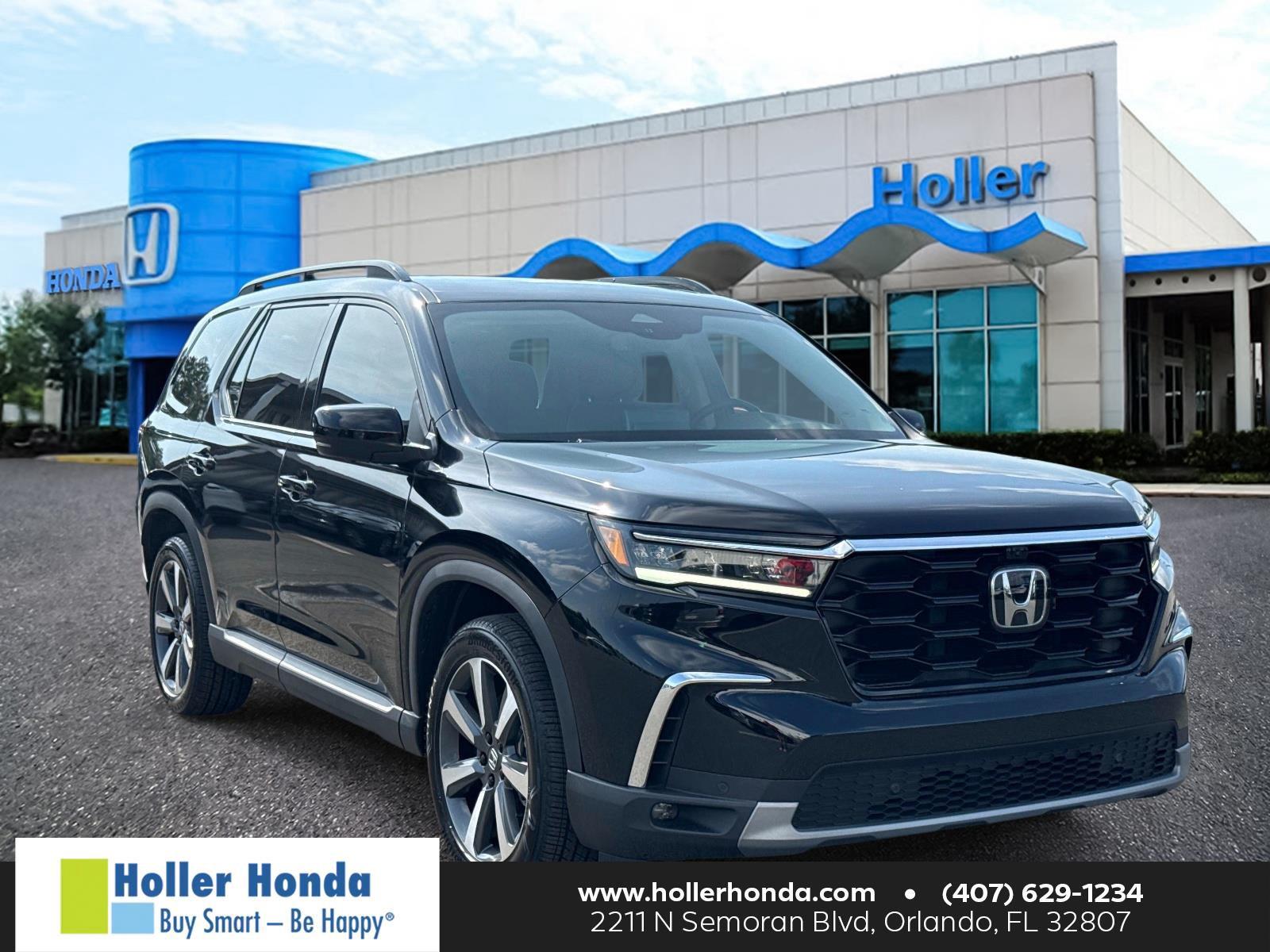 Crystal Black Pearl 2025 Honda Pilot SUV / Crossover All-Wheel Drive Automatic