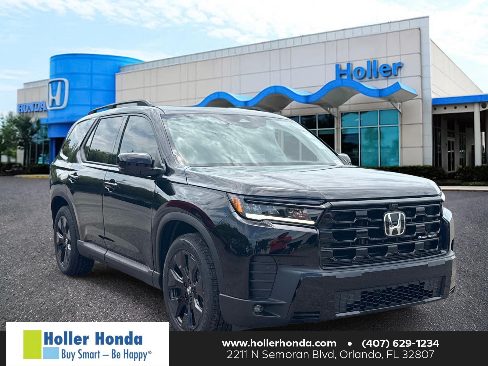 Crystal Black Pearl 2026 Honda Pilot SUV / Crossover All-Wheel Drive Automatic