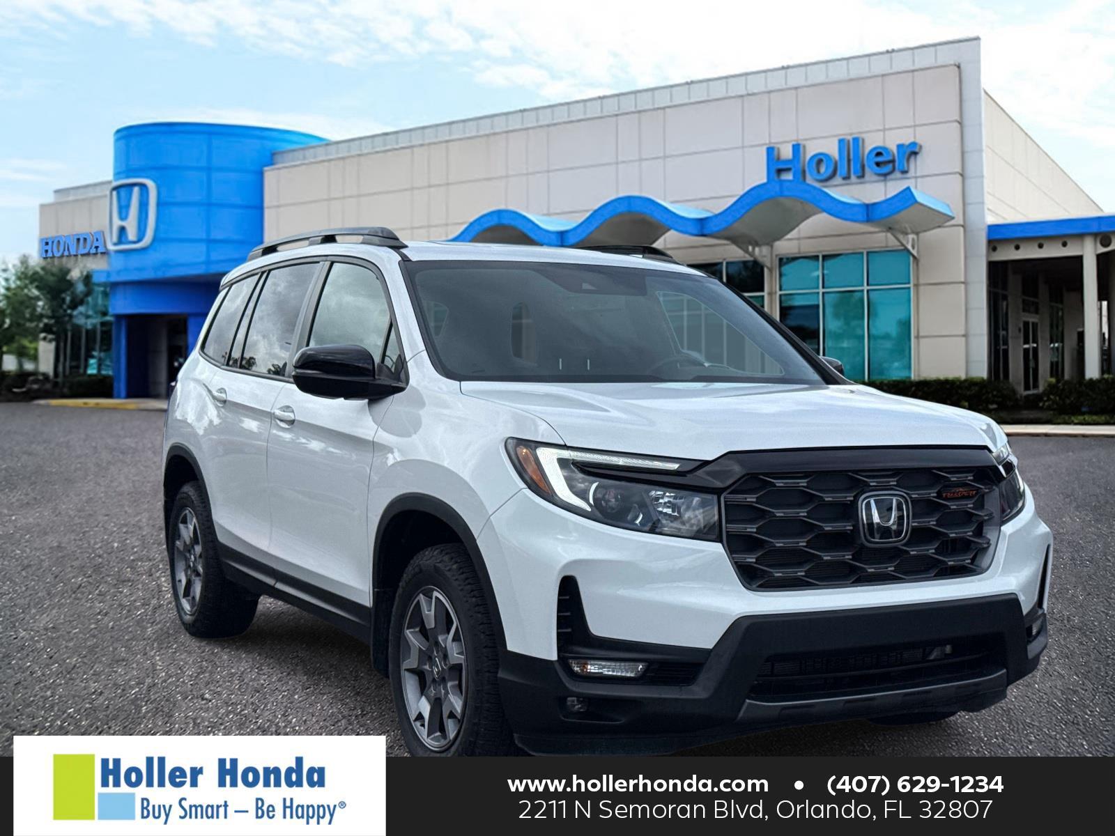 Platinum White Pearl 2023 Honda Passport SUV / Crossover All-Wheel Drive 9-Speed Automatic
