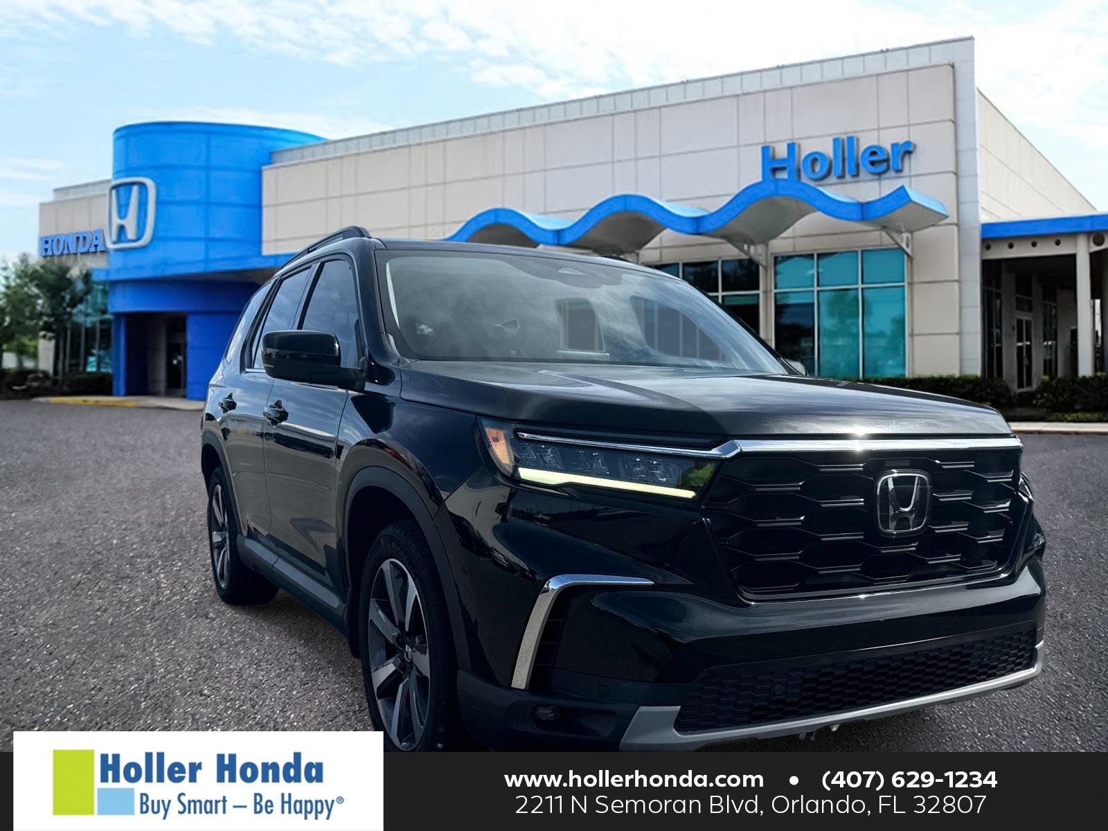 Crystal Black Pearl 2024 Honda Pilot SUV / Crossover Front-Wheel Drive Automatic