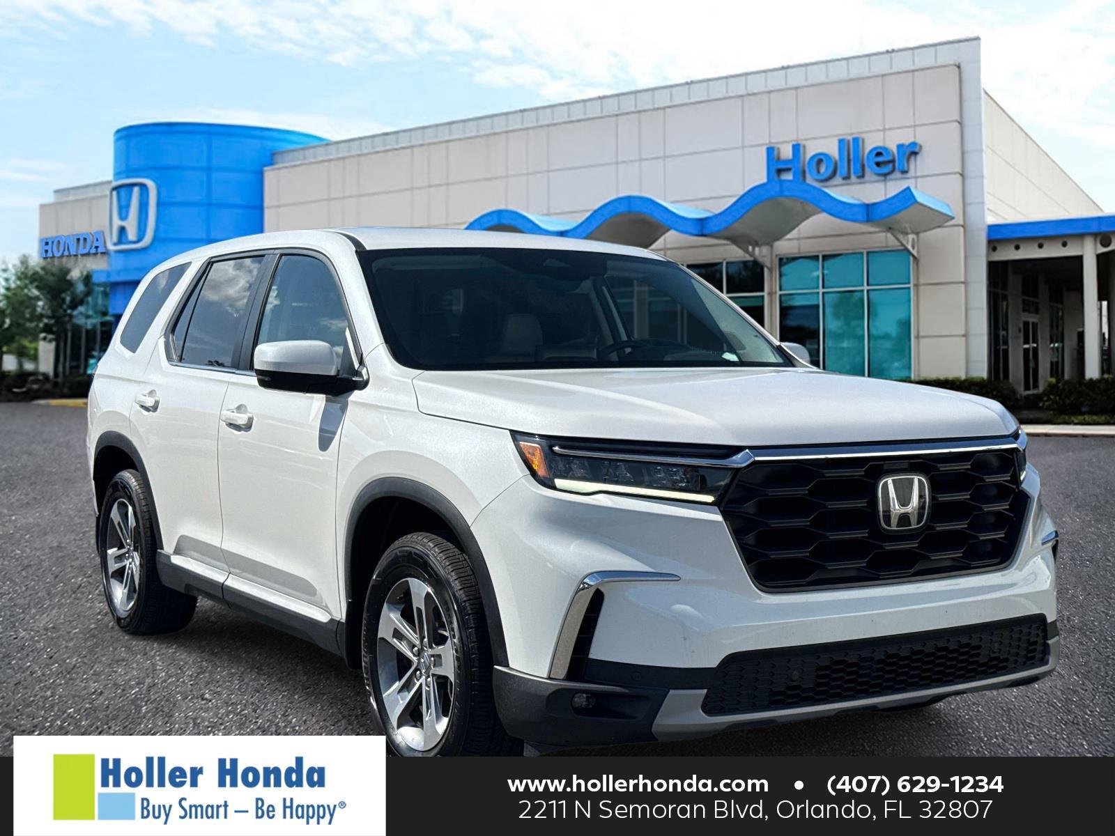 Platinum White Pearl 2025 Honda Pilot SUV / Crossover Front-Wheel Drive Automatic