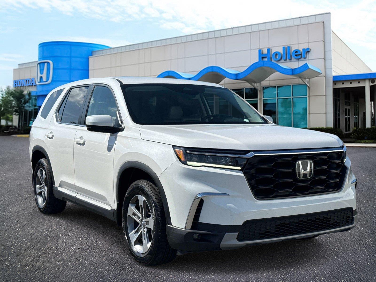 Platinum White Pearl 2025 Honda Pilot SUV / Crossover Front-Wheel Drive Automatic