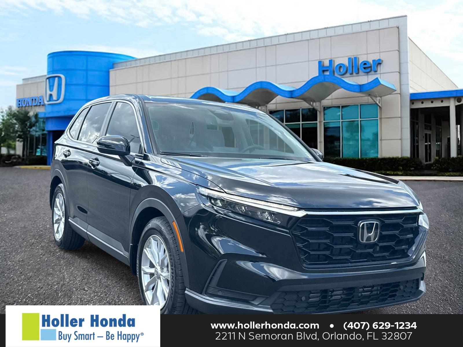 Crystal Black Pearl 2024 Honda CR-V SUV / Crossover Front-Wheel Drive Continuously Variable Transmission