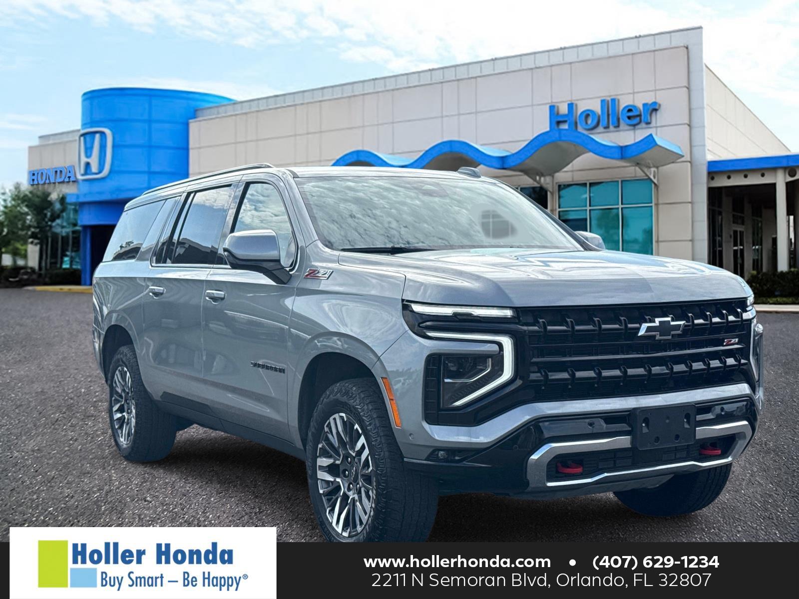 Sterling Gray Metallic 2025 Chevrolet Suburban SUV / Crossover Four-Wheel Drive Automatic