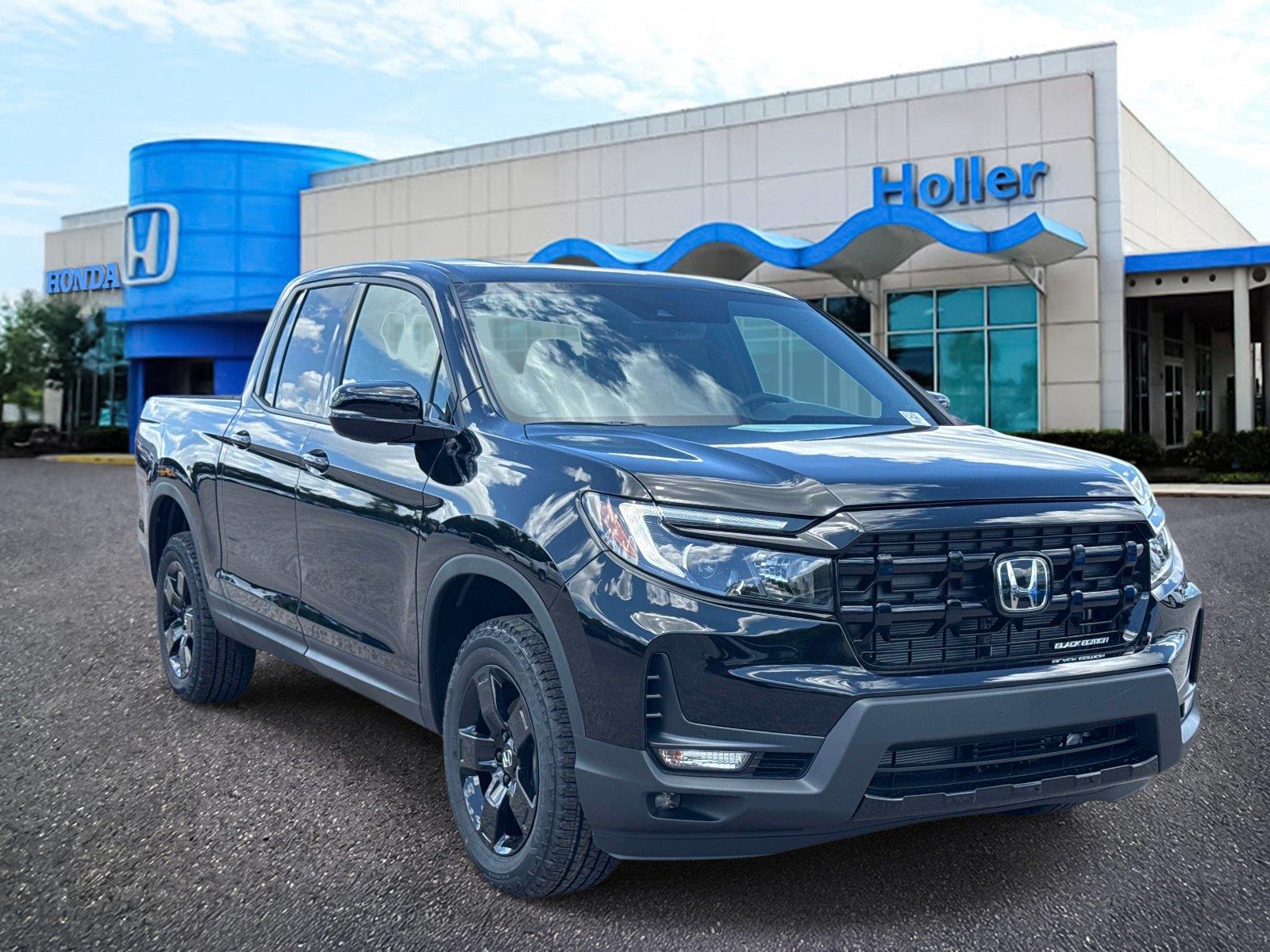 Crystal Black Pearl 2026 Honda Ridgeline Pickup Truck All-Wheel Drive 9-Speed Automatic