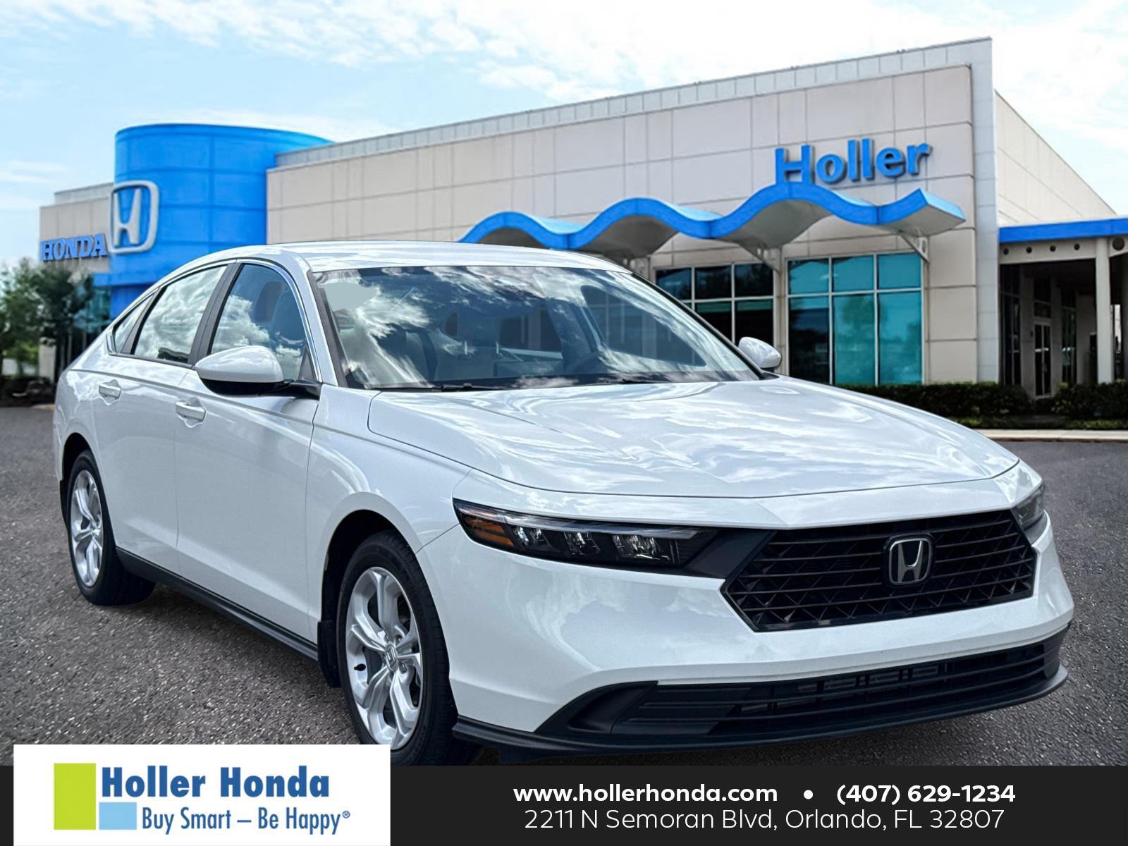Platinum White Pearl 2025 Honda Accord Sedan Front-Wheel Drive Continuously Variable Transmission