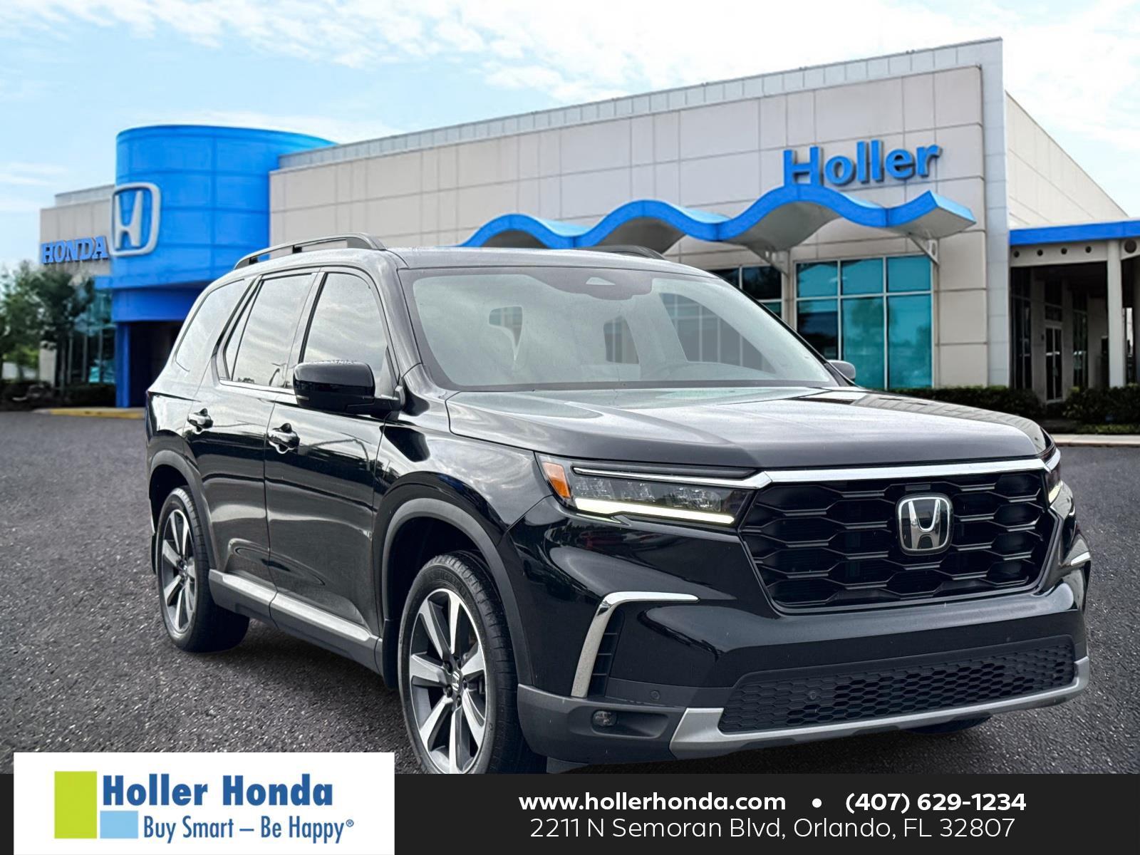 Crystal Black Pearl 2025 Honda Pilot SUV / Crossover Front-Wheel Drive Automatic