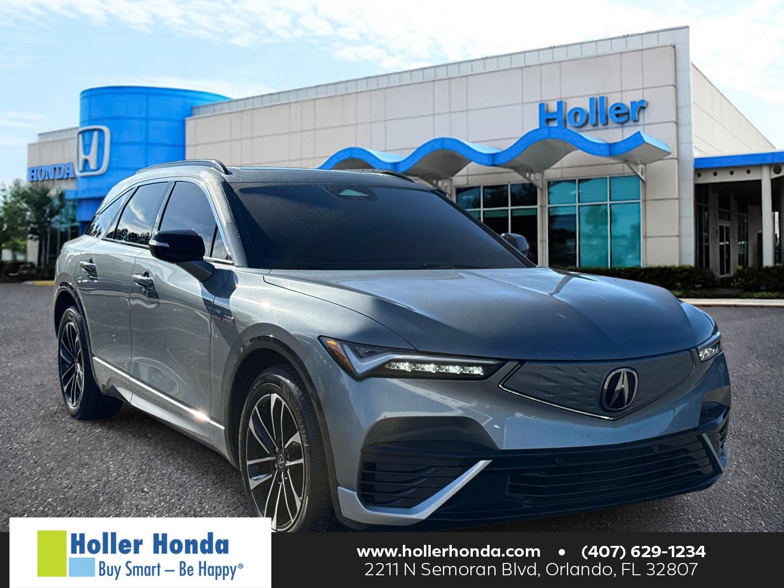 Mercury Silver Metallic 2024 Acura ZDX SUV / Crossover All-Wheel Drive 1-Speed Dual Clutch
