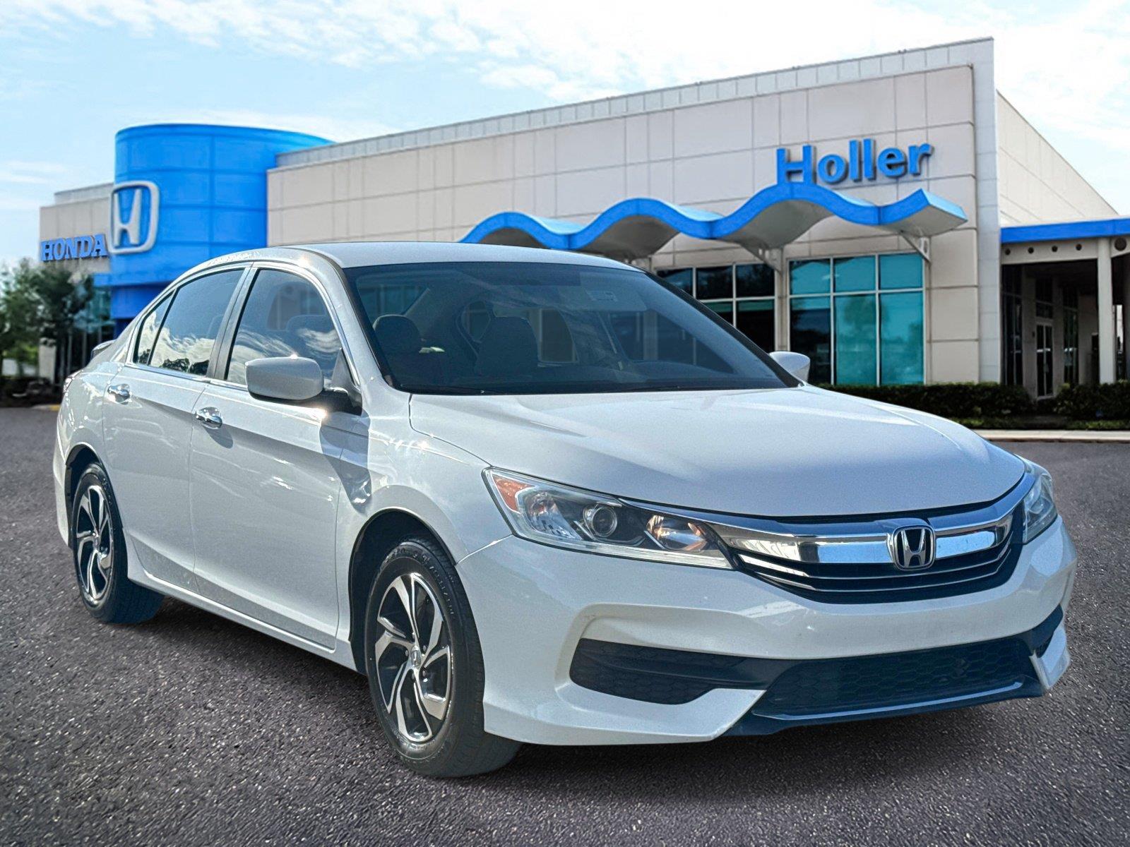White Orchid Pearl 2017 Honda Accord Sedan Front-Wheel Drive Automatic