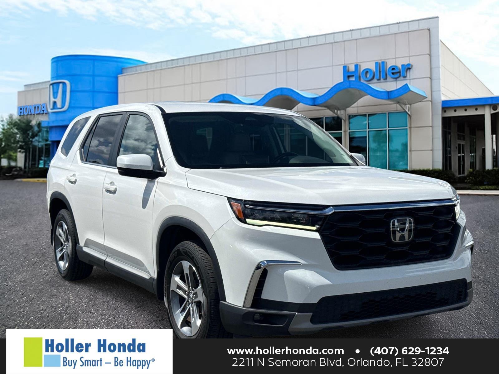 Platinum White Pearl 2024 Honda Pilot SUV / Crossover Front-Wheel Drive Automatic