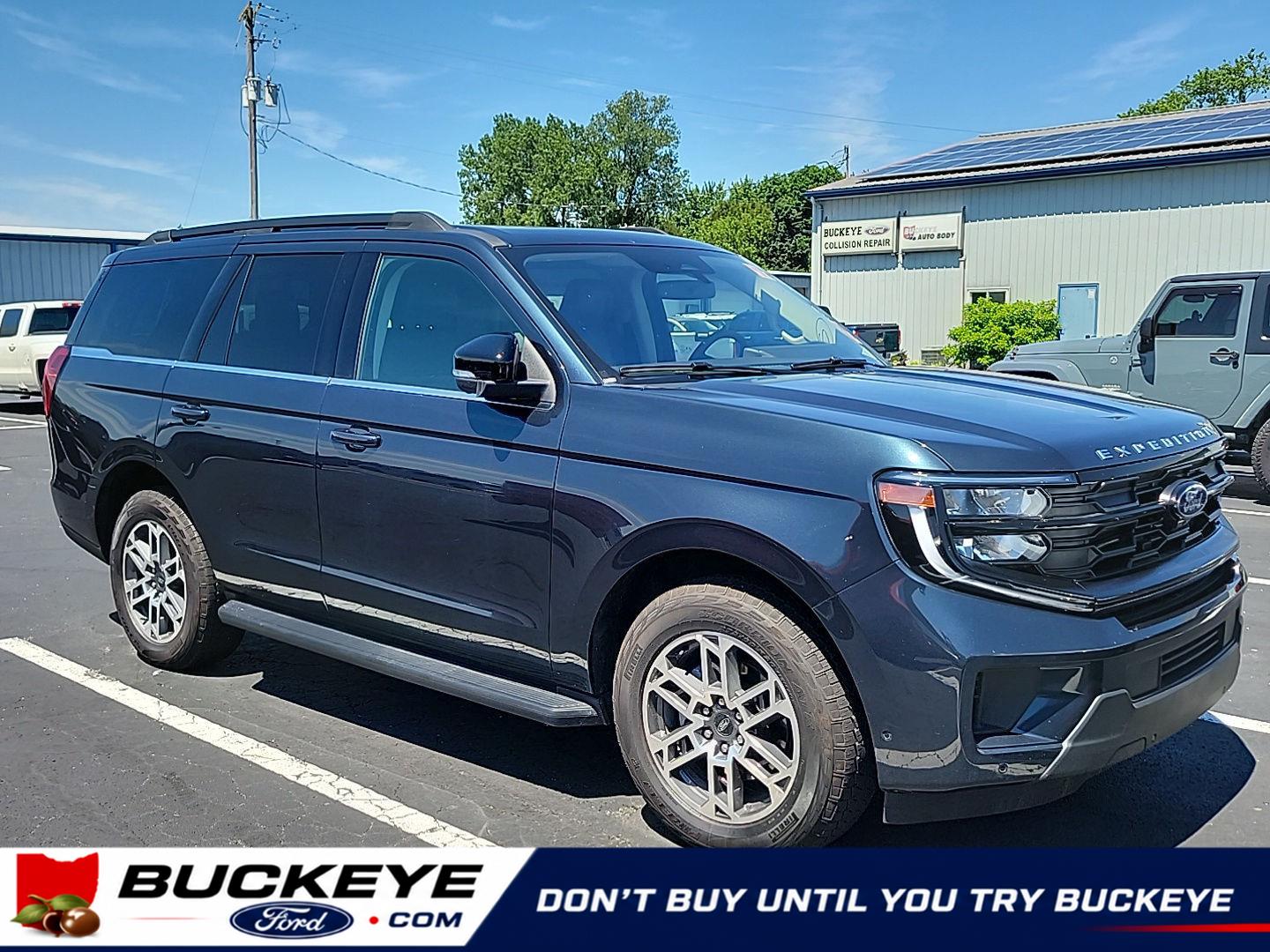 Stone Blue 2025 Ford Expedition Active 4WD SUV / Crossover Four-Wheel Drive Automatic