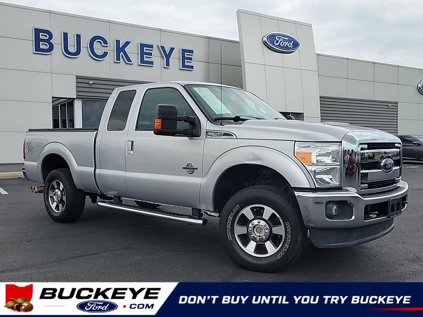 Ingot Silver 2016 Ford F-250 Super Duty Pickup Truck Four-Wheel Drive 6-Speed Automatic