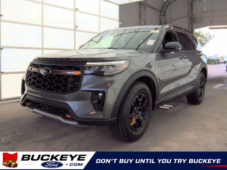 Carbonized Gray 2026 Ford Explorer SUV / Crossover All-Wheel Drive Automatic