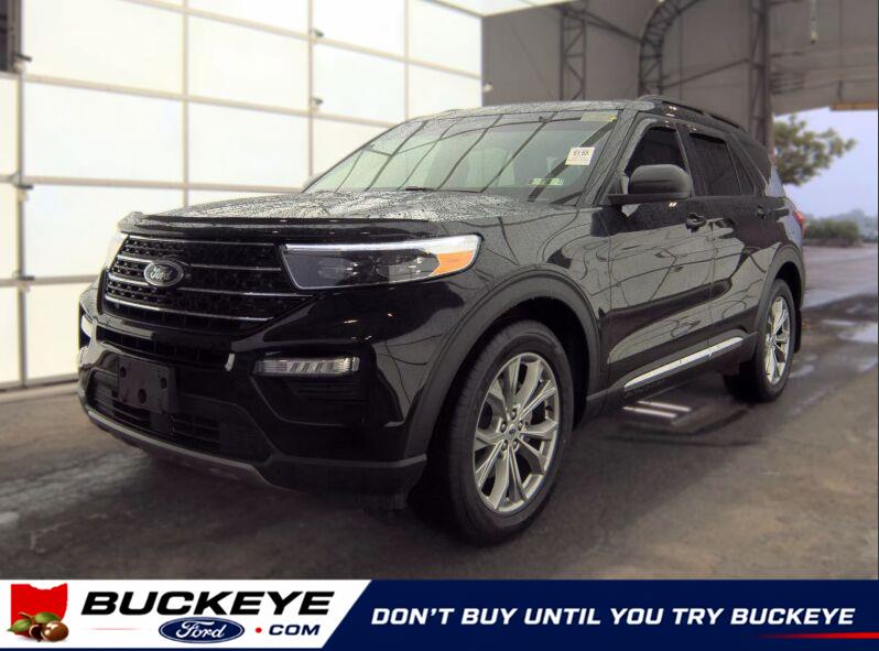 Agate Black 2024 Ford Explorer SUV / Crossover All-Wheel Drive Automatic