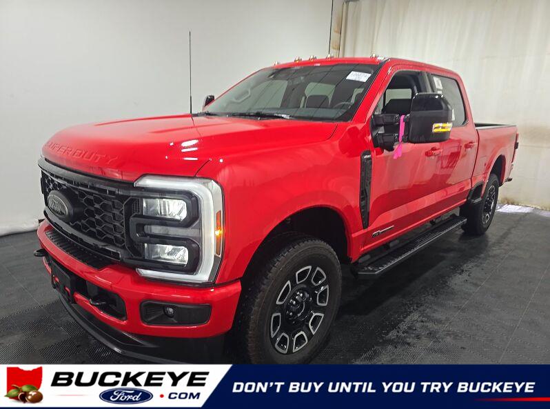 Race Red 2026 Ford F-250 Super Duty Pickup Truck Four-Wheel Drive Automatic