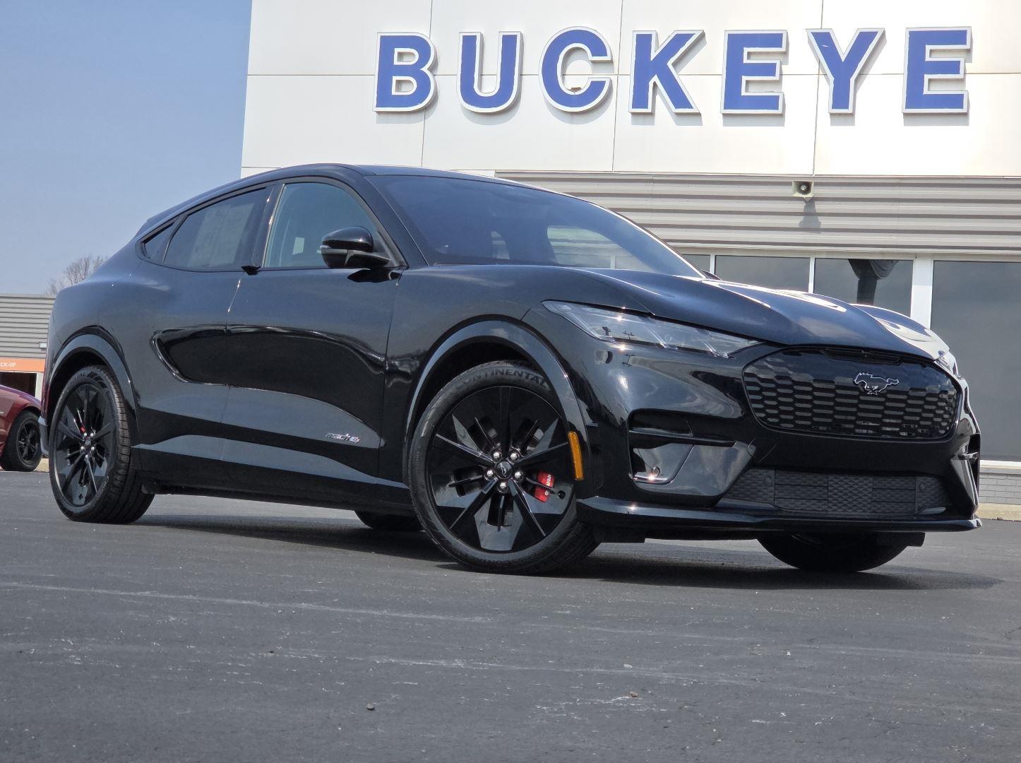 Shadow Black 2025 Ford Mustang Mach-E GT AWD SUV / Crossover All-Wheel Drive 1-Speed Dual Clutch