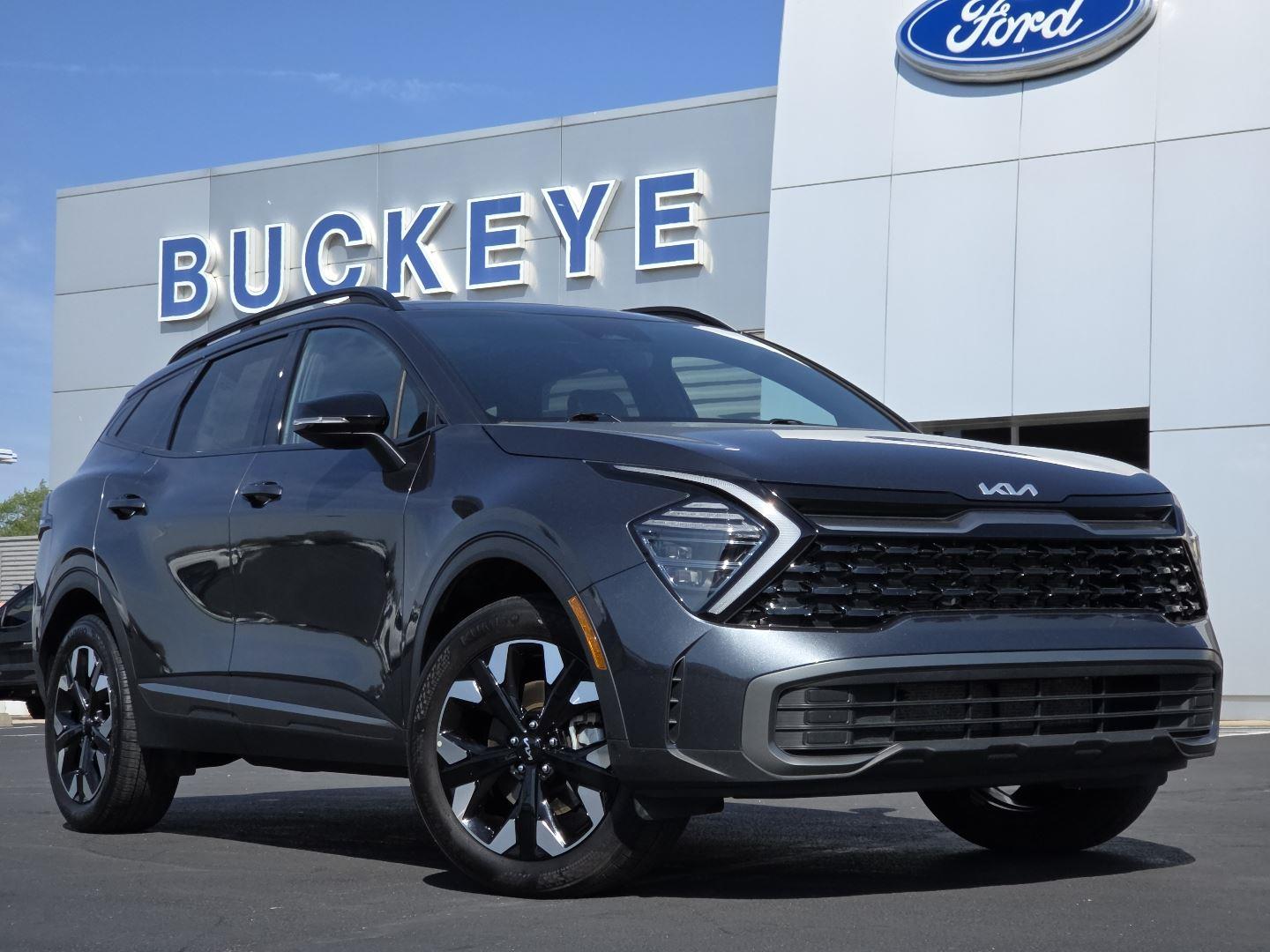 Gravity Gray 2024 Kia Sportage X-Line AWD SUV / Crossover All-Wheel Drive 8-Speed Automatic