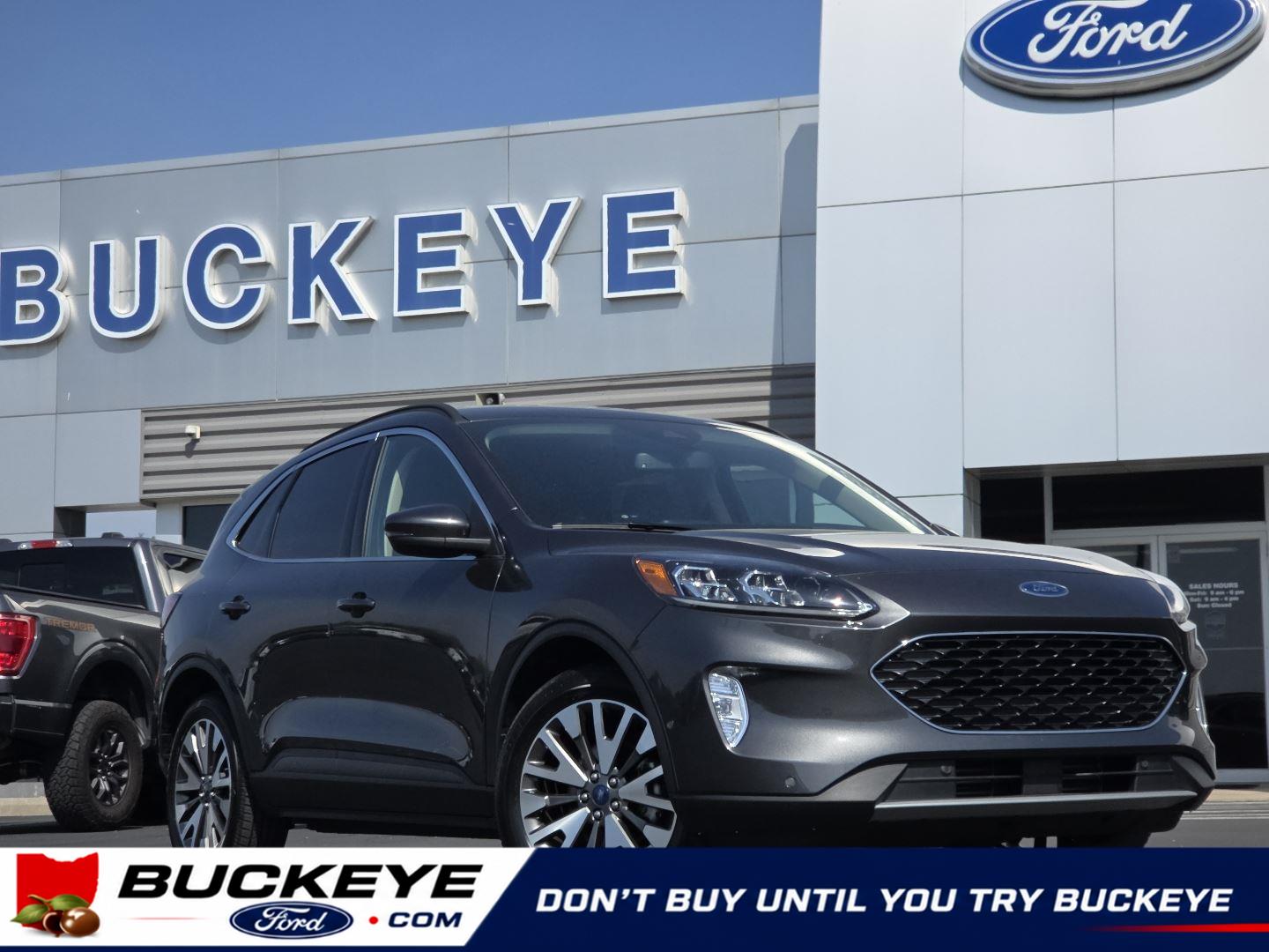 Gray (Magnetic) 2020 Ford Escape Titanium AWD SUV / Crossover All-Wheel Drive 8-Speed Automatic