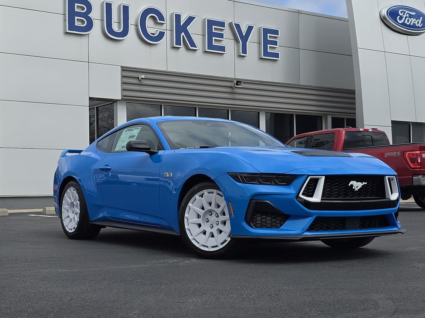 Grabber Blue Metallic 2026 Ford Mustang GT Premium Fastback RWD Coupe Rear-Wheel Drive 6-Speed Manual