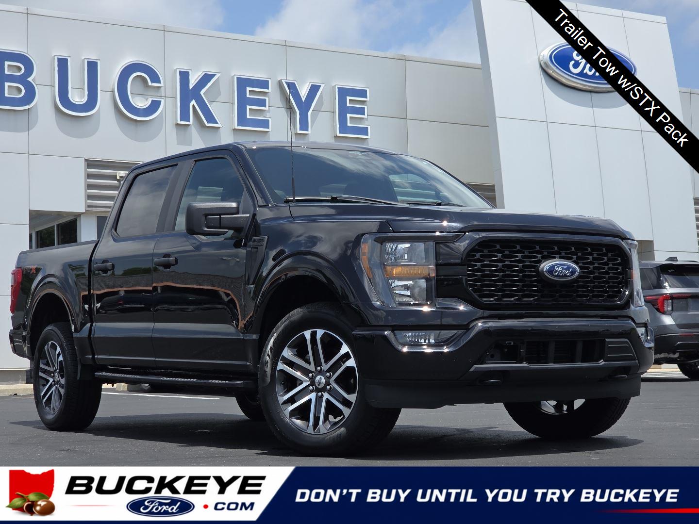 Agate Black 2023 Ford F-150 Pickup Truck Four-Wheel Drive Automatic