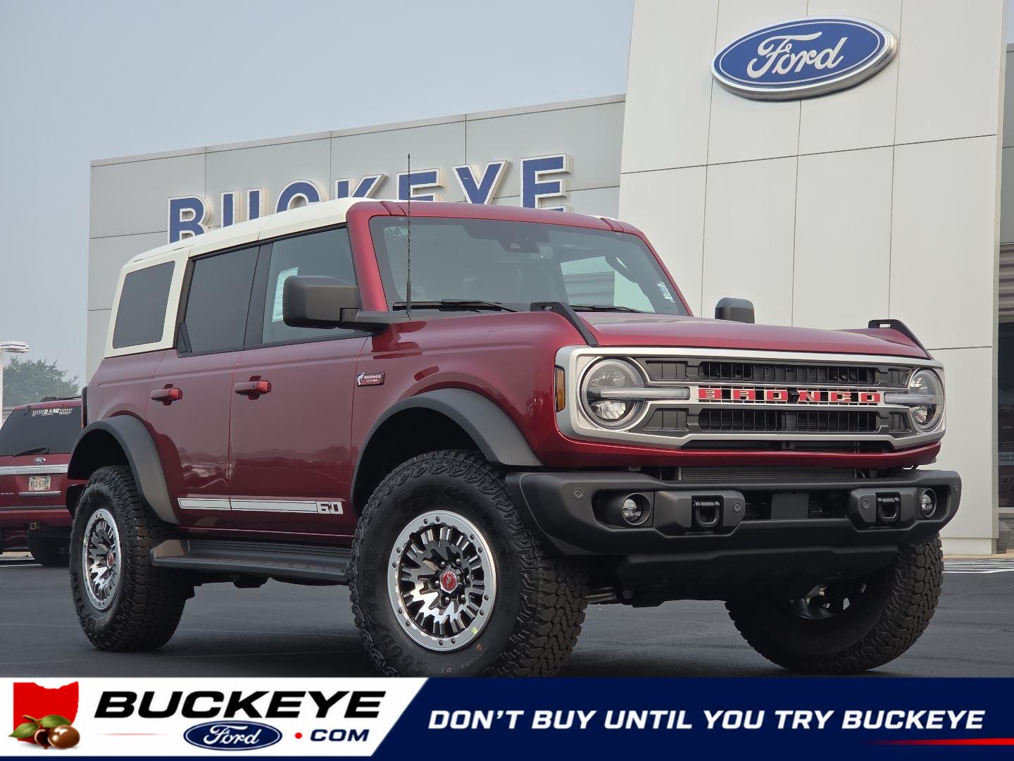 Ruby Red Metallic Tinted Clearcoat 2026 Ford Bronco SUV / Crossover Four-Wheel Drive Automatic