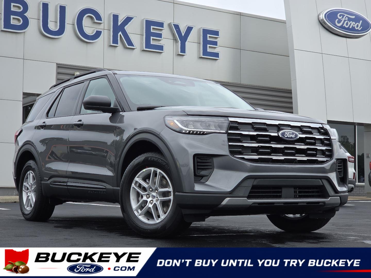 Carbonized Gray 2026 Ford Explorer SUV / Crossover All-Wheel Drive Automatic