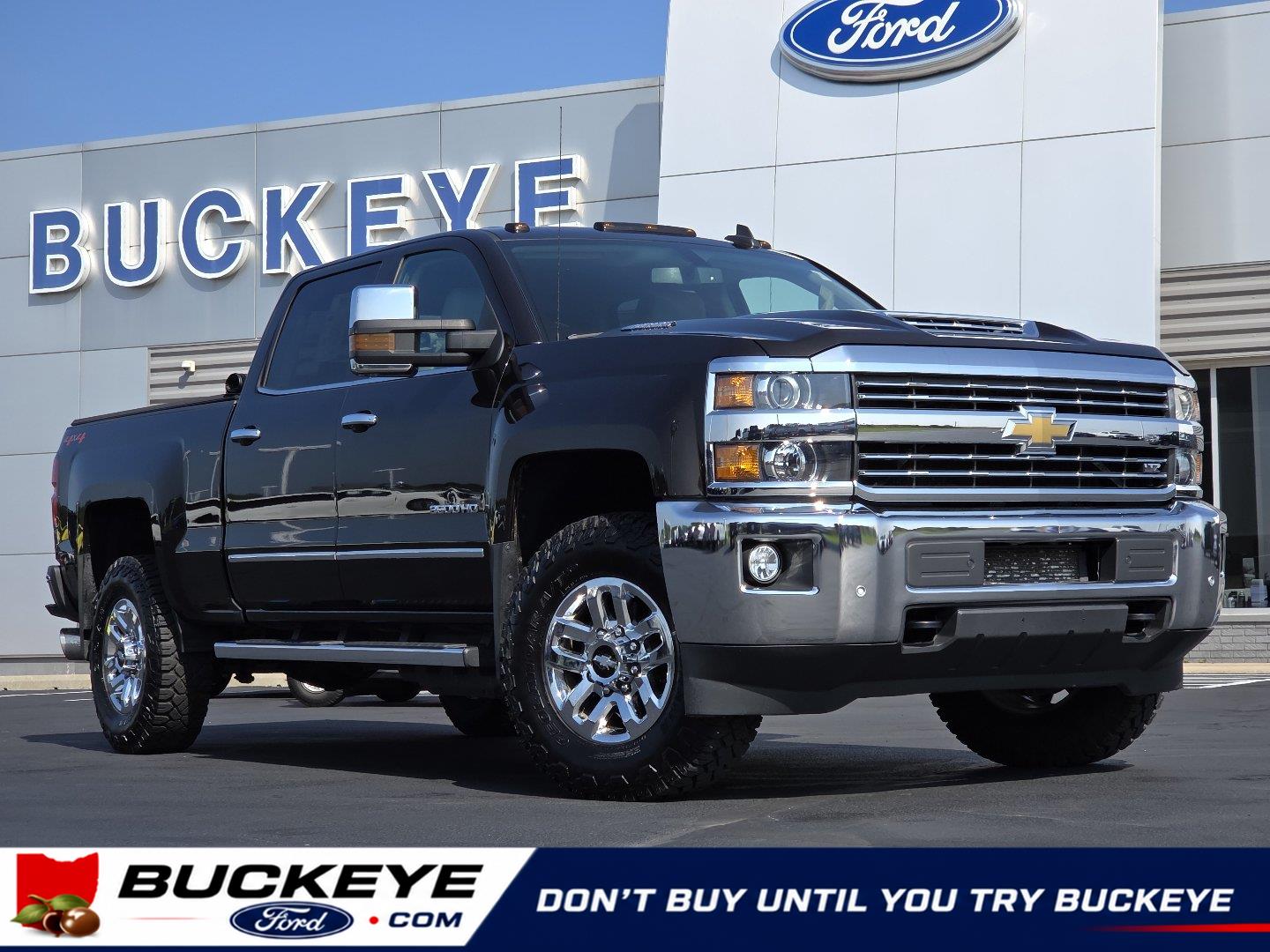 Havana Brown Metallic 2019 Chevrolet Silverado 2500HD Pickup Truck Four-Wheel Drive 6-Speed Automatic