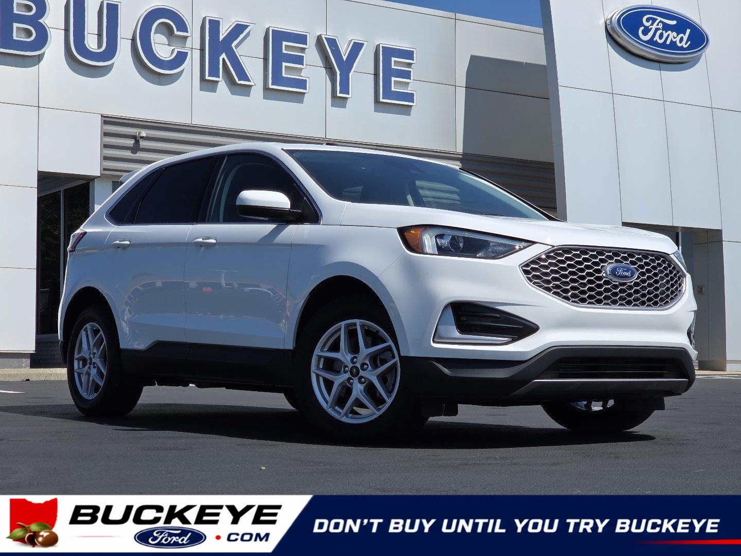 Oxford White 2024 Ford Edge SUV / Crossover All-Wheel Drive 8-Speed Automatic