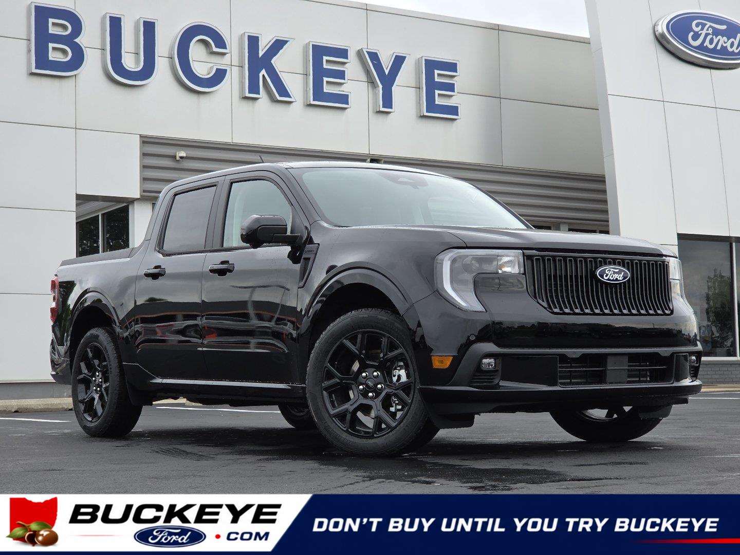 Shadow Black 2026 Ford Maverick Pickup Truck All-Wheel Drive 7-Speed Automatic