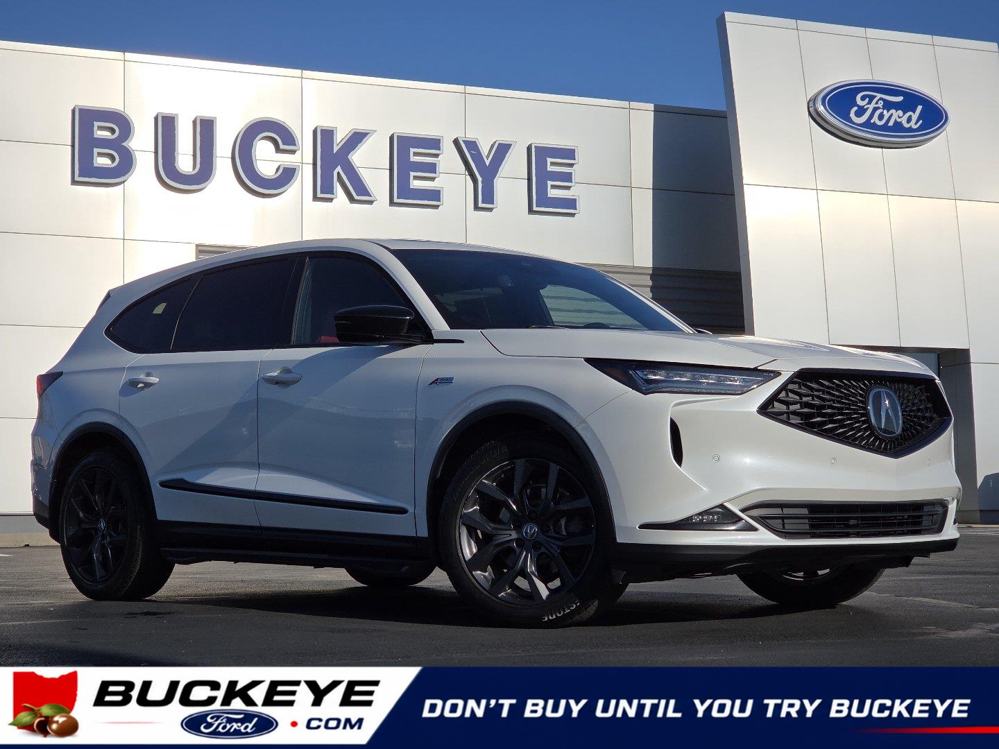 White 2022 Acura MDX SUV / Crossover All-Wheel Drive Automatic