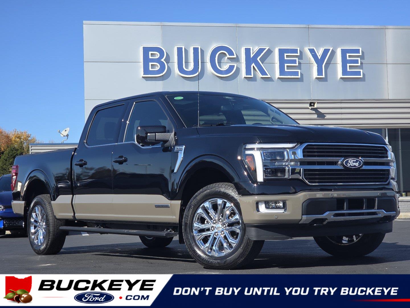 Agate Black/Marsh Gray 2025 Ford F-150 Pickup Truck Four-Wheel Drive Automatic