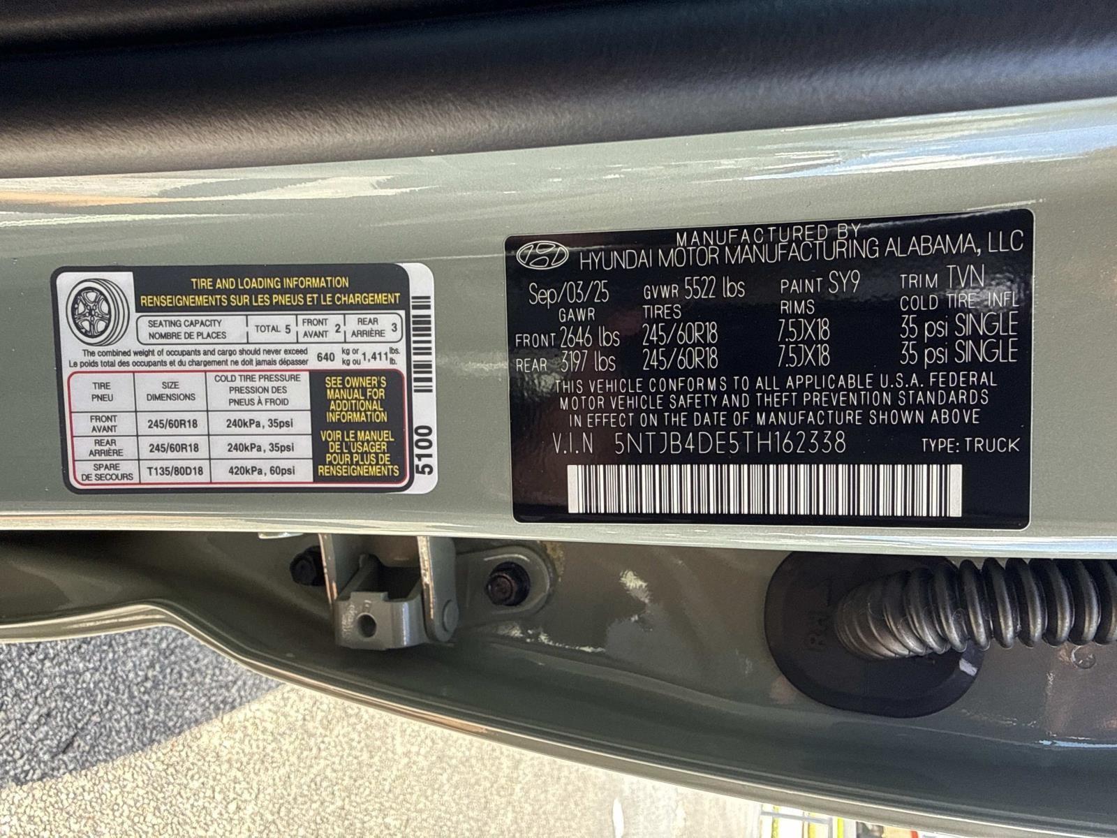 2026 Hyundai Santa Cruz SEL