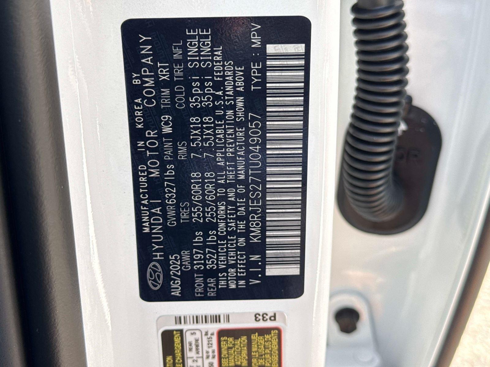 2026 Hyundai Palisade XRT Pro