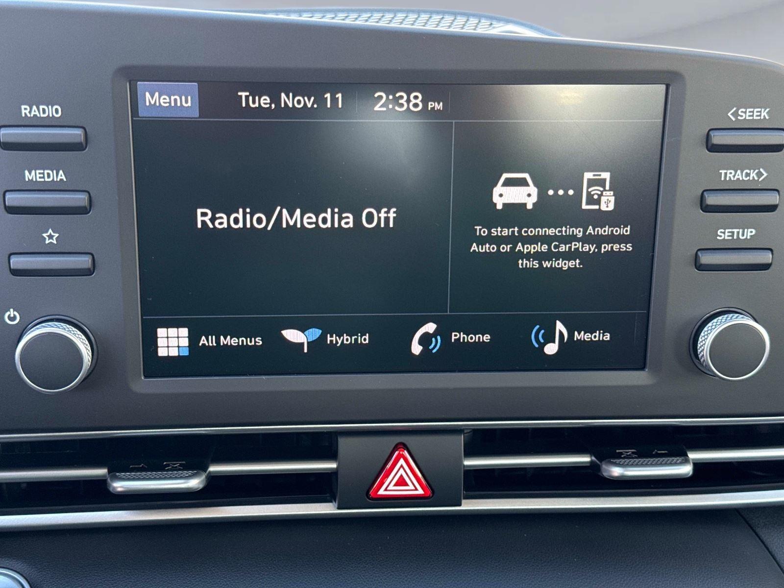 2026 Hyundai Elantra Hybrid Blue