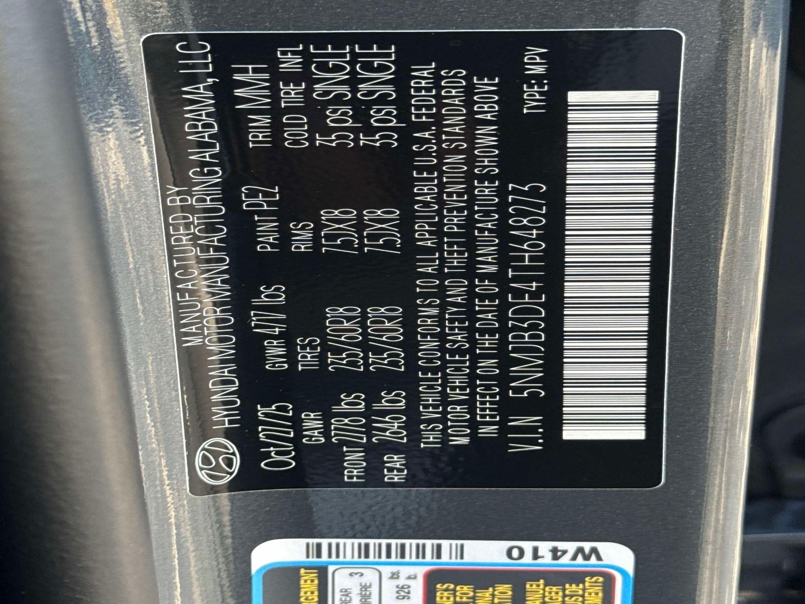 2026 Hyundai Tucson SEL