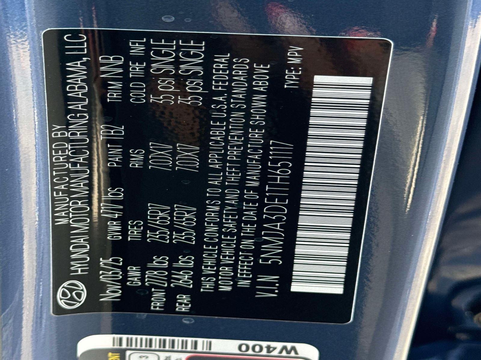 2026 Hyundai Tucson SE